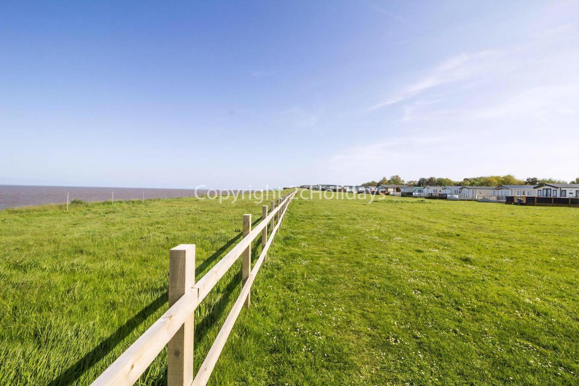Campsite Stunning Caravan With Full Sea Views At Broadland Sands In Suffolk Ref 20236bs